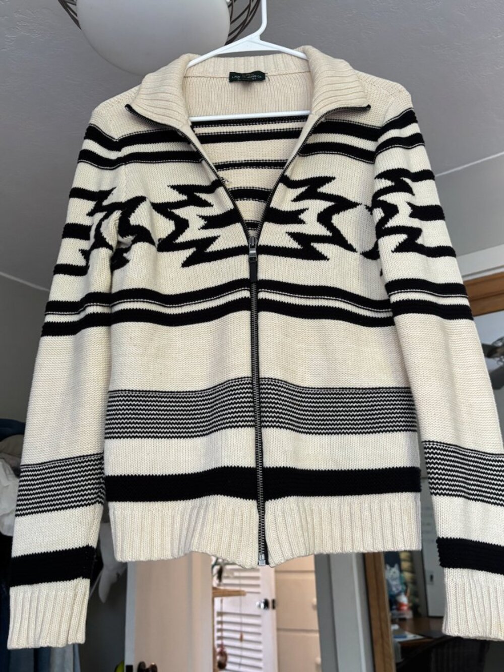RALPH LAUREN FULL ZIP CARDIGAN • M